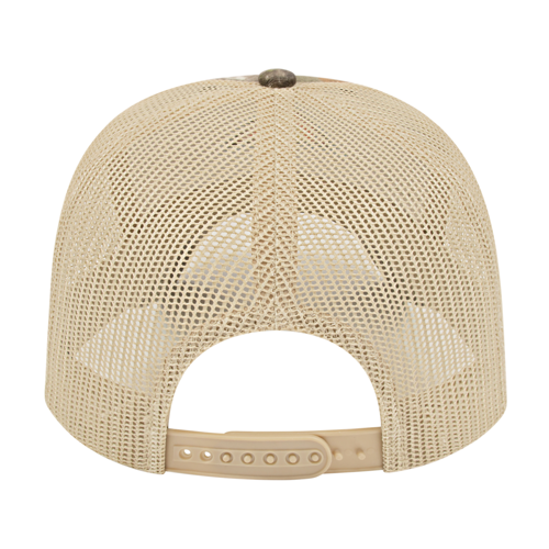 Camouflage Trucker Hat with Mesh Panel