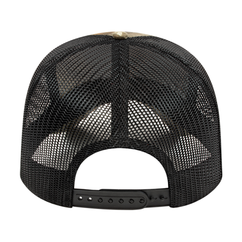 Camouflage Trucker Hat with Mesh Panel