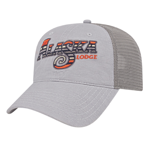 Washed Slub Cotton Mesh Back Cap