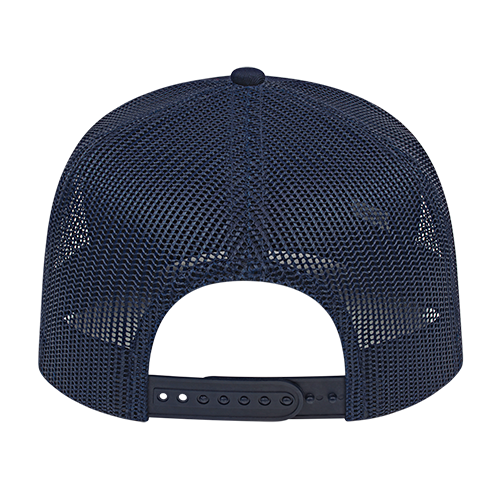 Solid Color Trucker Hat with Mesh Back