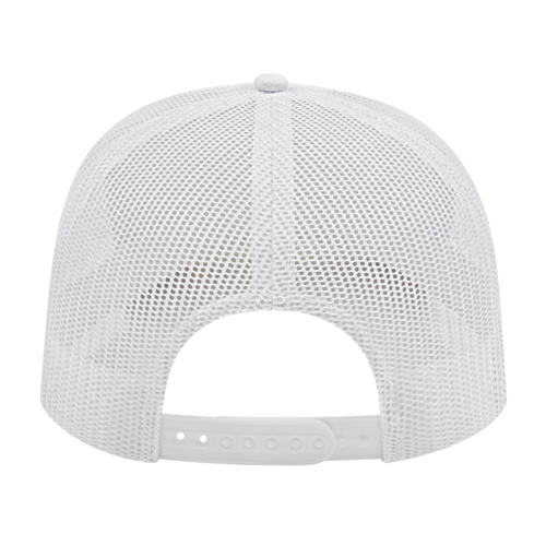 Solid Color Trucker Hat with Mesh Back
