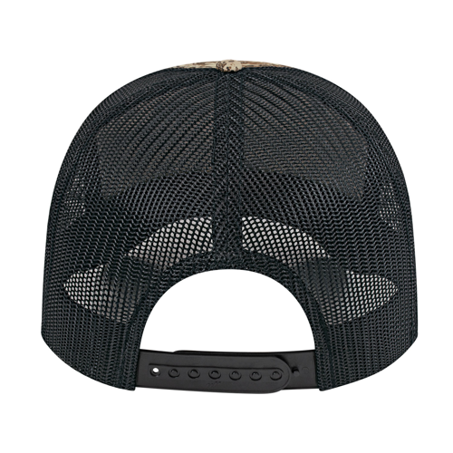 Camouflage Trucker Hat with Mesh Panel