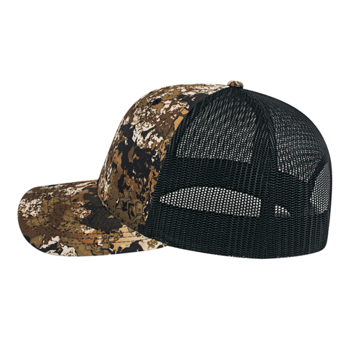 Camouflage Trucker Hat with Mesh Panel