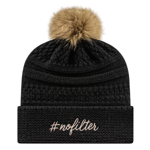 Cable Knit Cap with Cuff