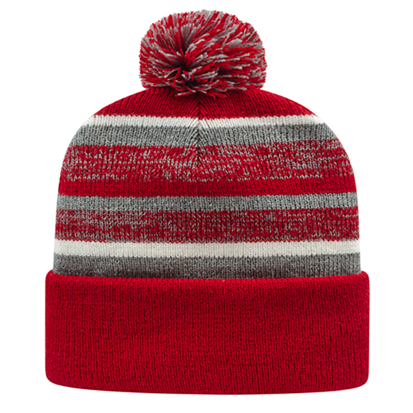 Fleece-Lined Knit Cap with Cuff
