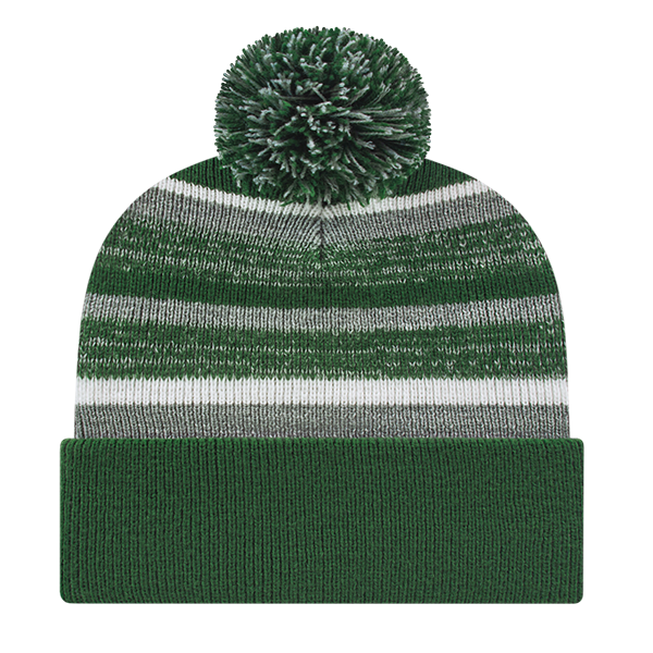 Fleece-Lined Knit Cap with Cuff