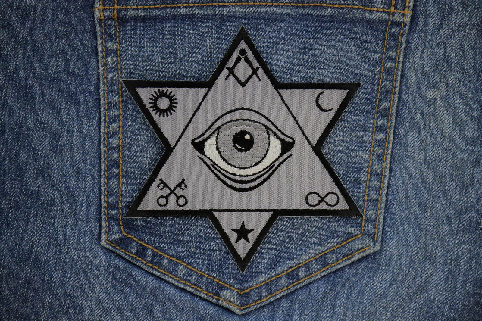 Illuminati Sign Embroidered Patch product image 5