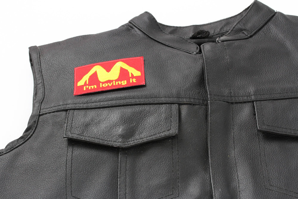 I'm Loving It Embroidered Patch
