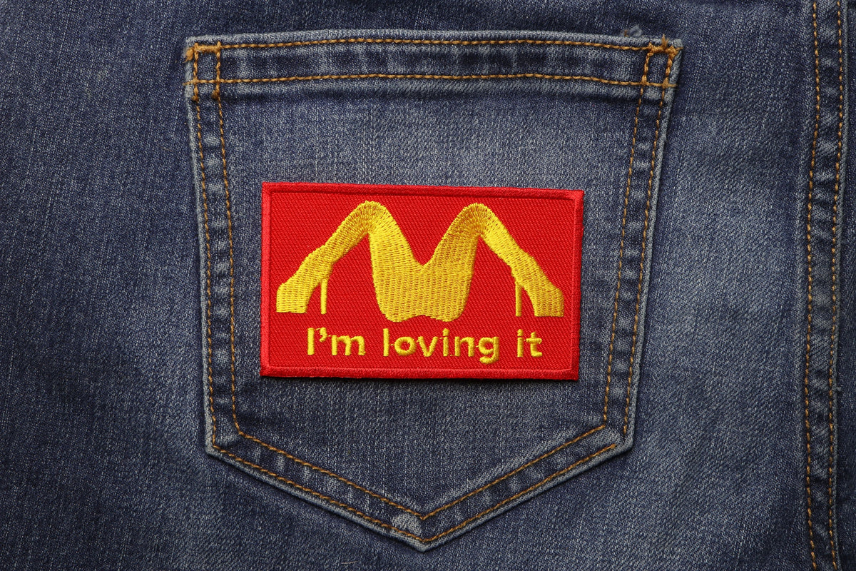 I'm Loving It Embroidered Patch product image 4