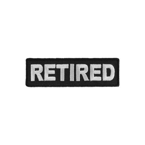 Retired Embroidered Patch