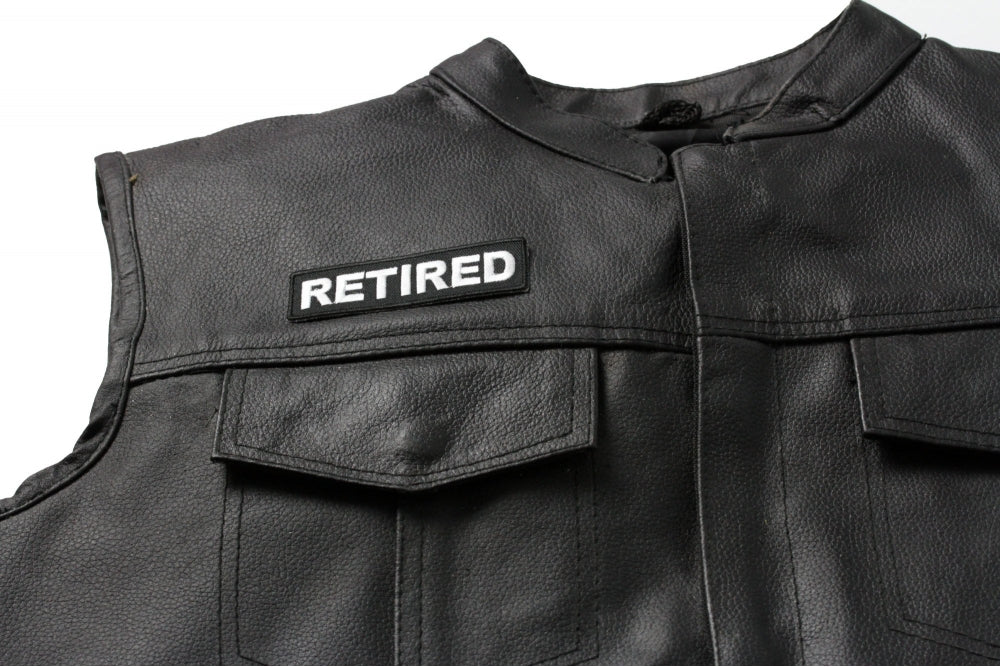 Retired Embroidered Patch stitching detail