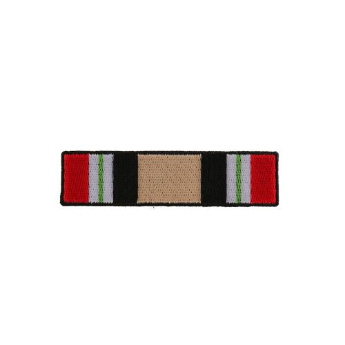 Iraq War Service Ribbon Embroidered Patch
