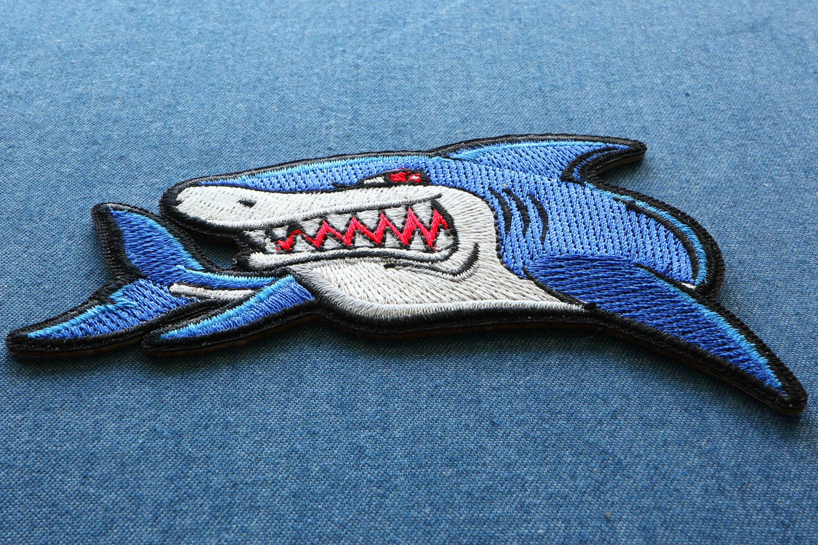 Shark Embroidered Patch additional product view