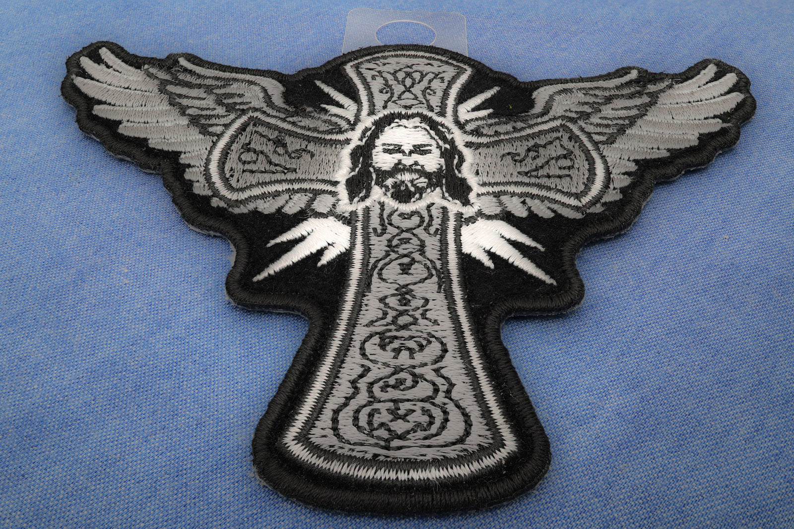 Jesus Cross Wings Embroidered Patch product image 4