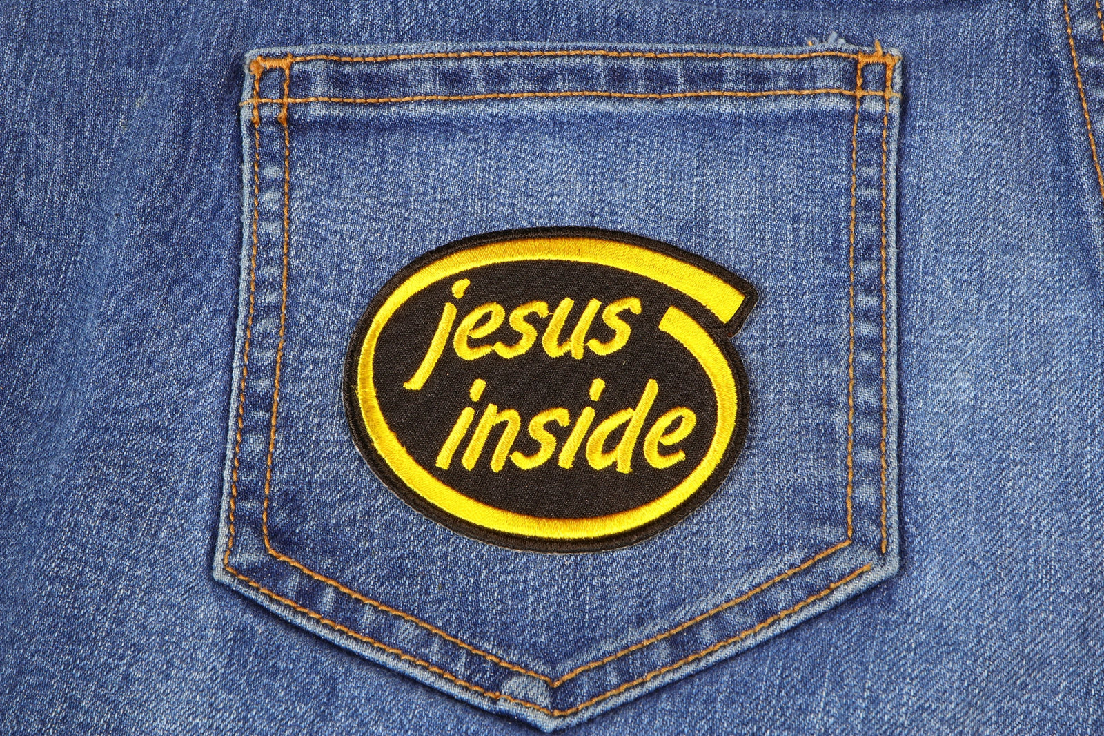 Jesus Inside Embroidered Patch product image 4