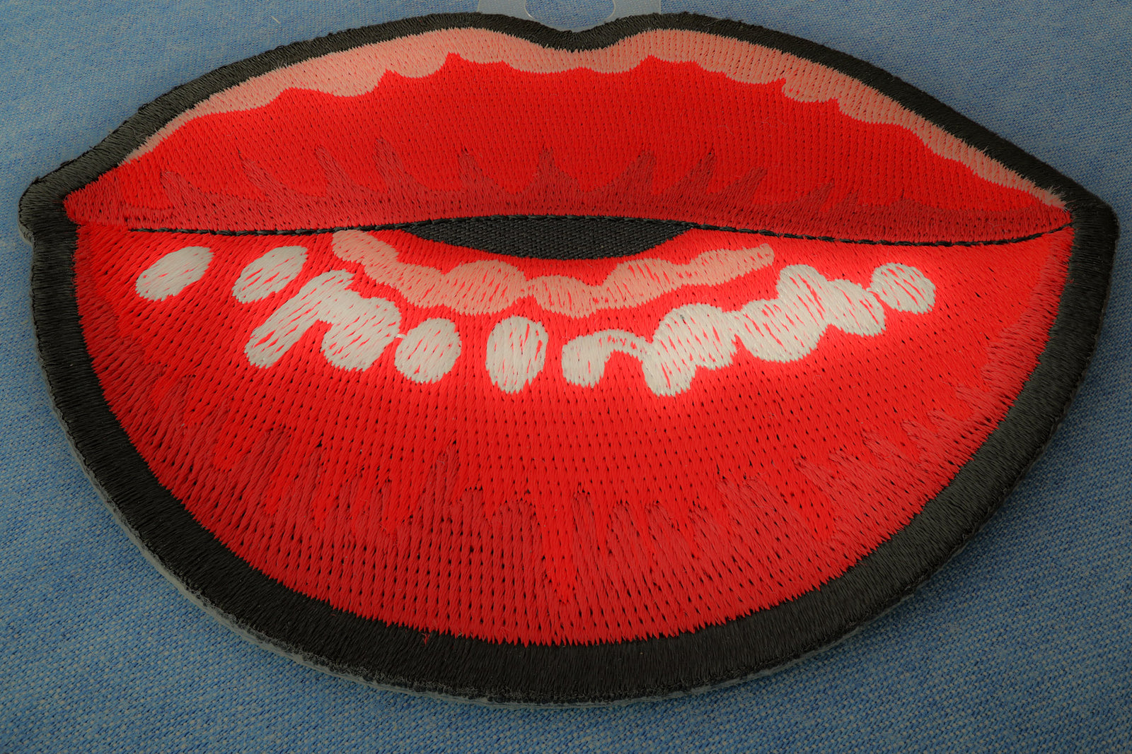 Lips Blowing a Kiss Embroidered Patch product image 5