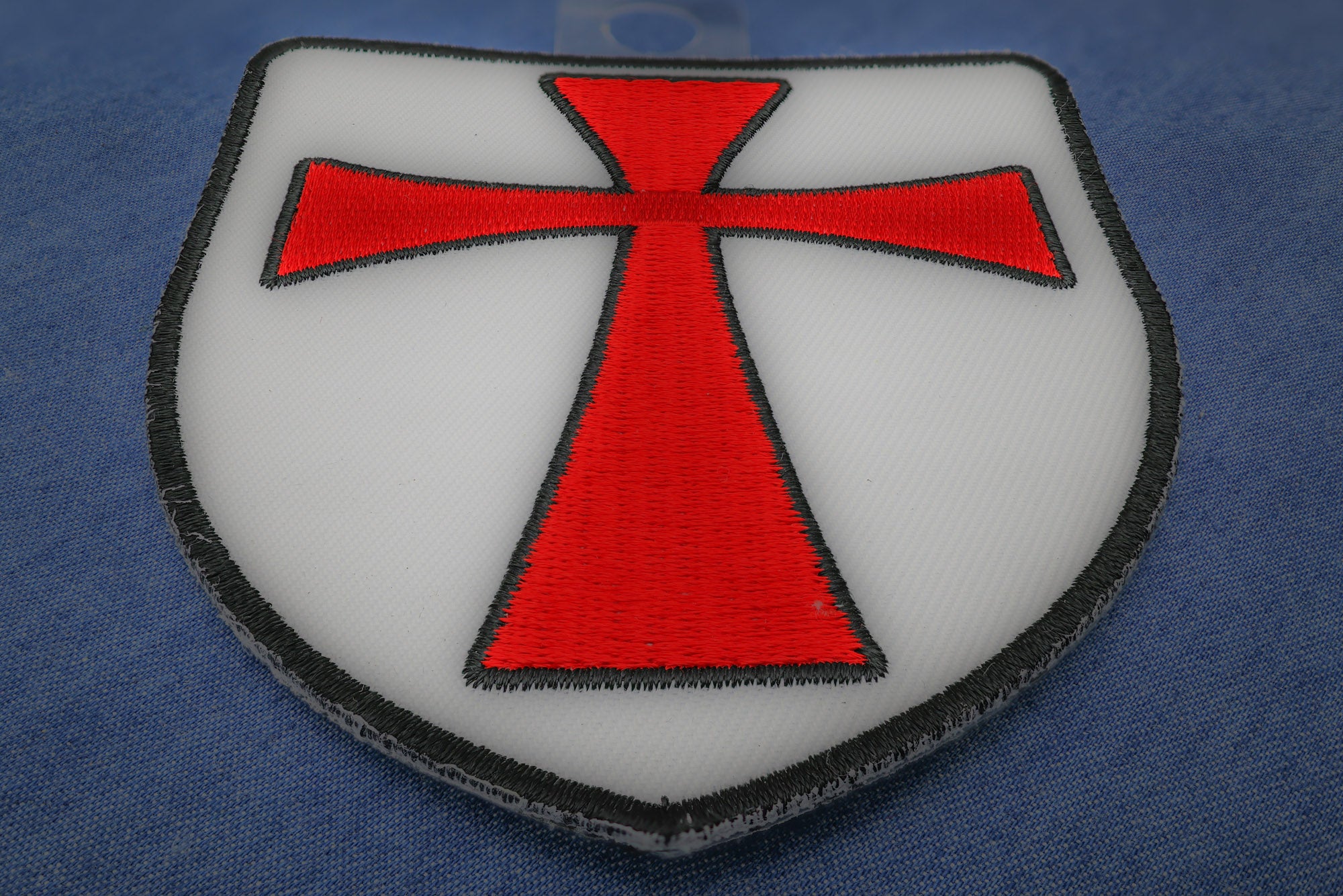 Knights Templar Shield Patch - A Timeless Emblem ( 4 x 2 inche )