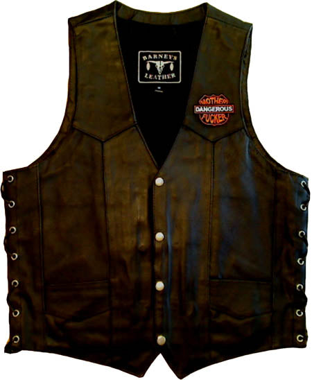 Dangerous Mother Fucker Patch – Text Only Design ( 3 x 3 inches  )