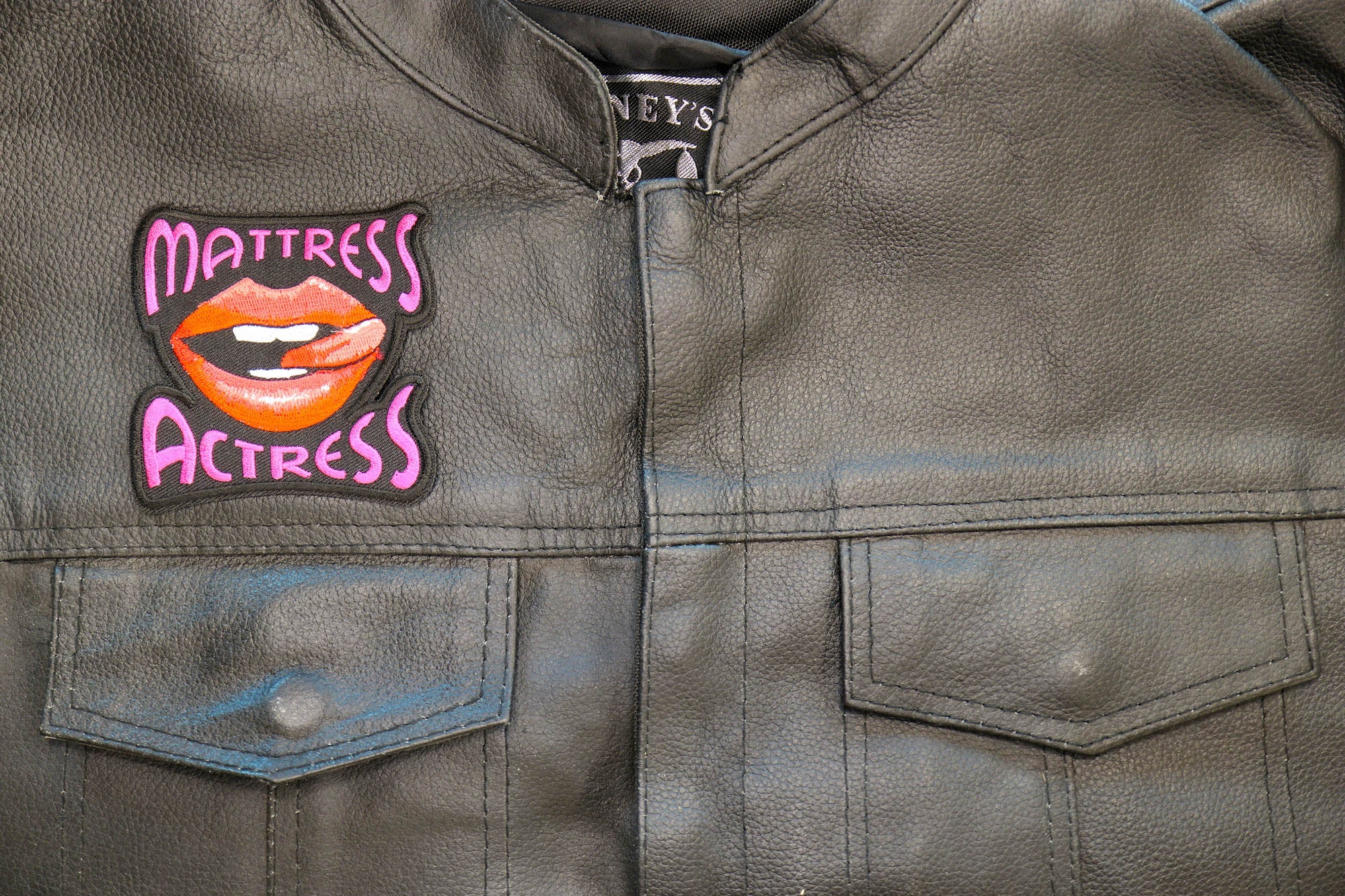 Mattress Actress Embroidered Patch - Fun and Unique Design for Creative Flair (  3 x 3 inches  )