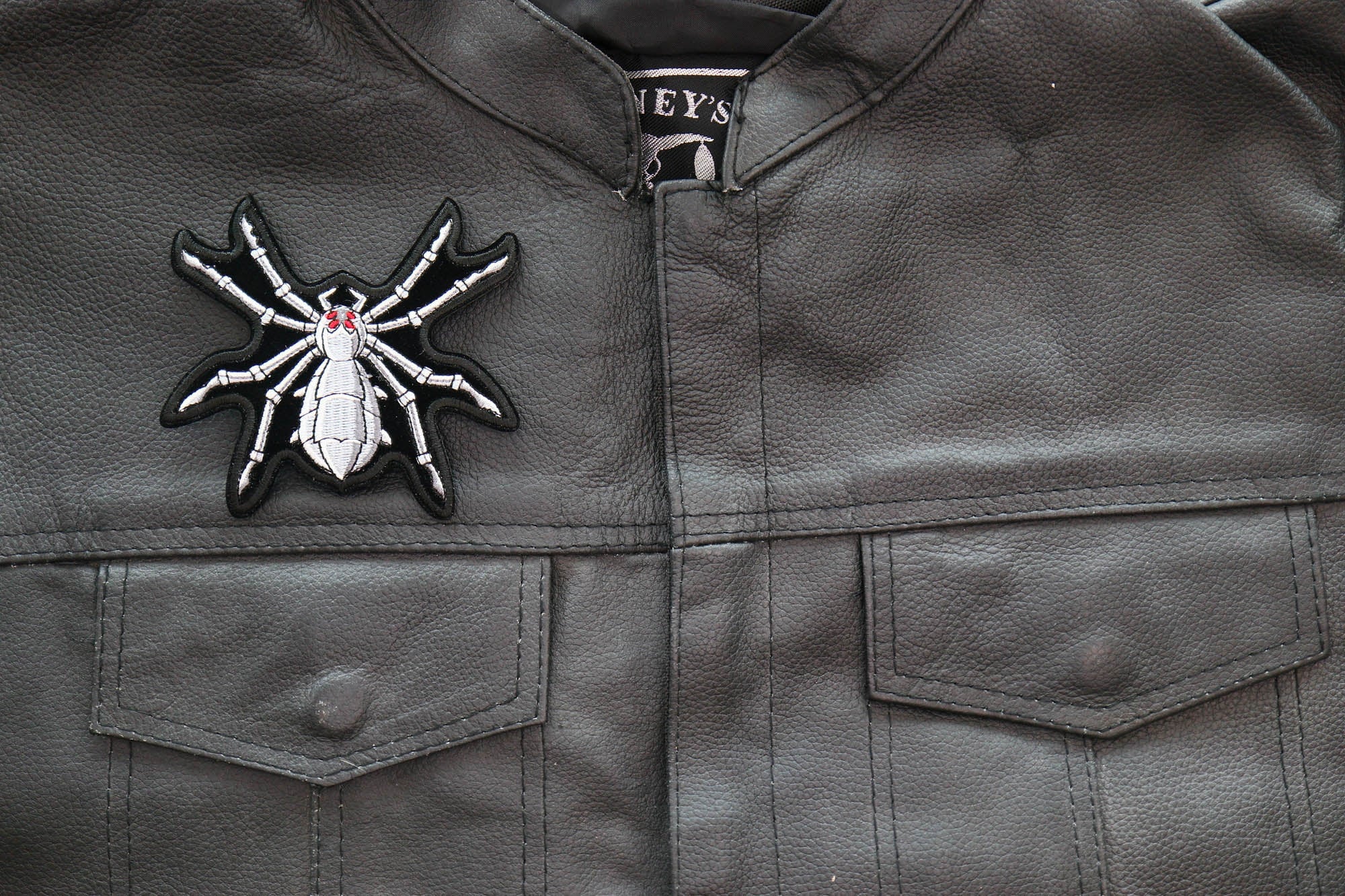 Mechanical Spider Embroidery Patch –  Embroidery for Bold Style patch ( 4 x 4 inches )