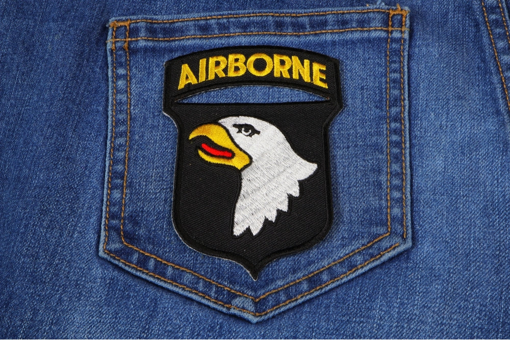 101st Airborne Division Patch ( 3 x 4 inches )