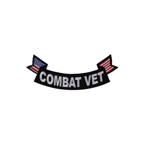 Combat Vet Embroidered Patch