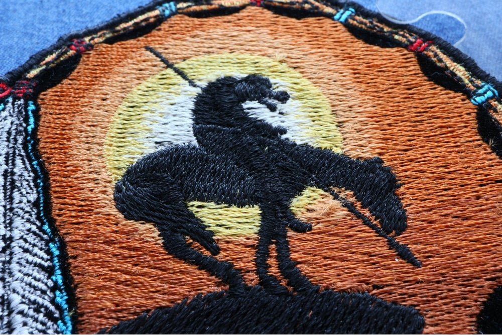 End Of The Trail Small Patch ( 3.5 x 3.5 inches )