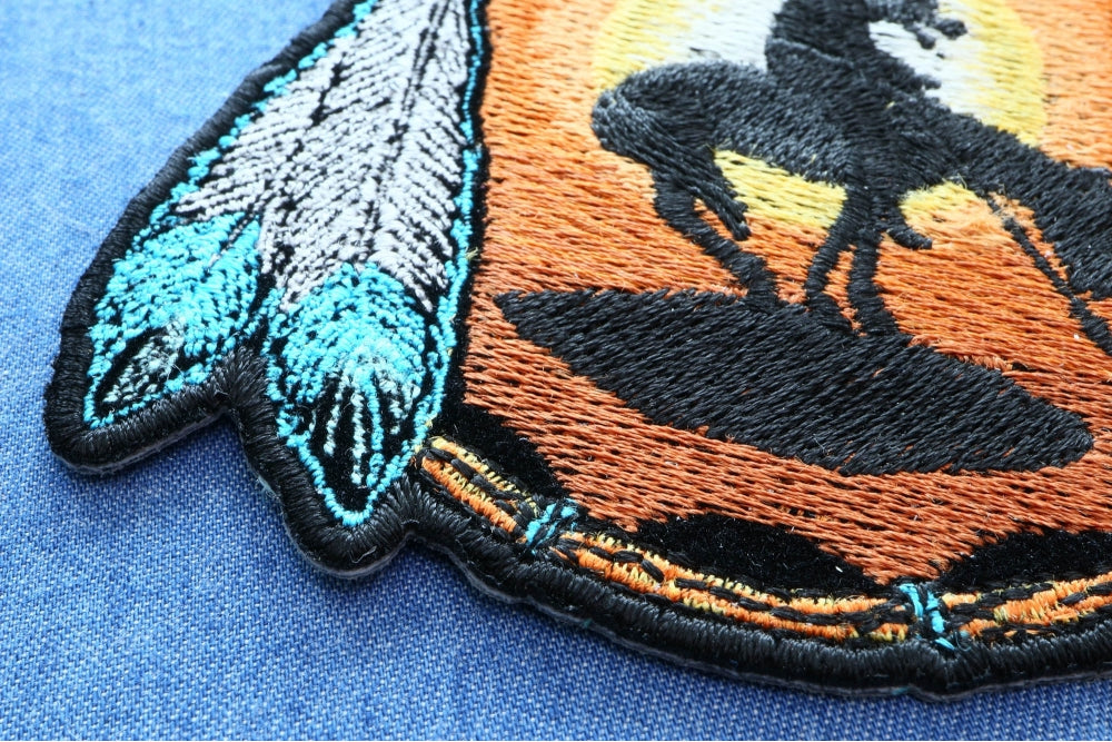 End Of The Trail Small Patch ( 3.5 x 3.5 inches )