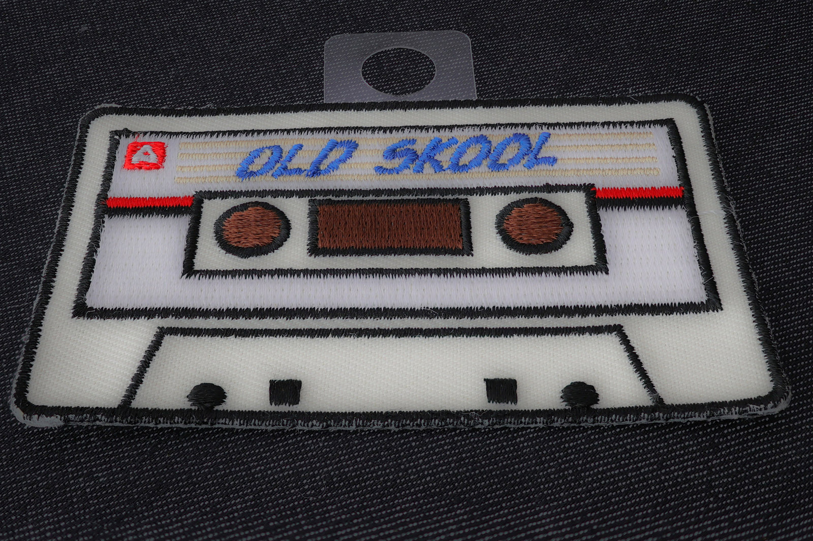 Old Skool Radio Cassette Embroidered Patch product image 4