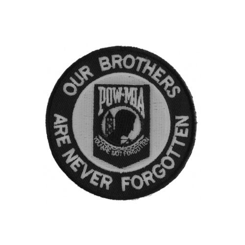 Our Brothers Never Forgotten Embroidered Patch