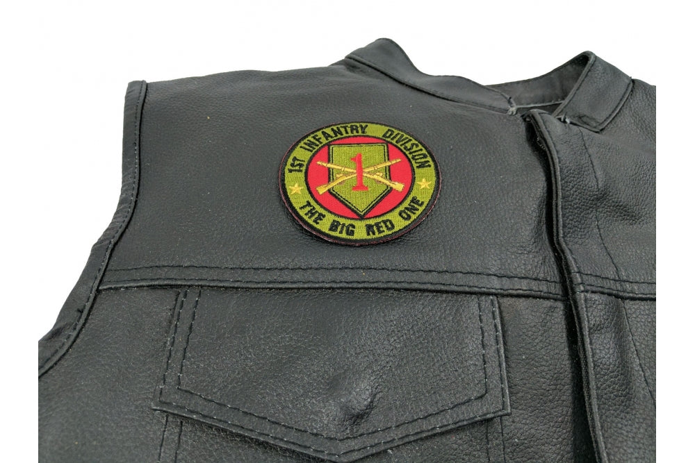 1st Infantry Division Big Red One Embroidered Patch additional product view