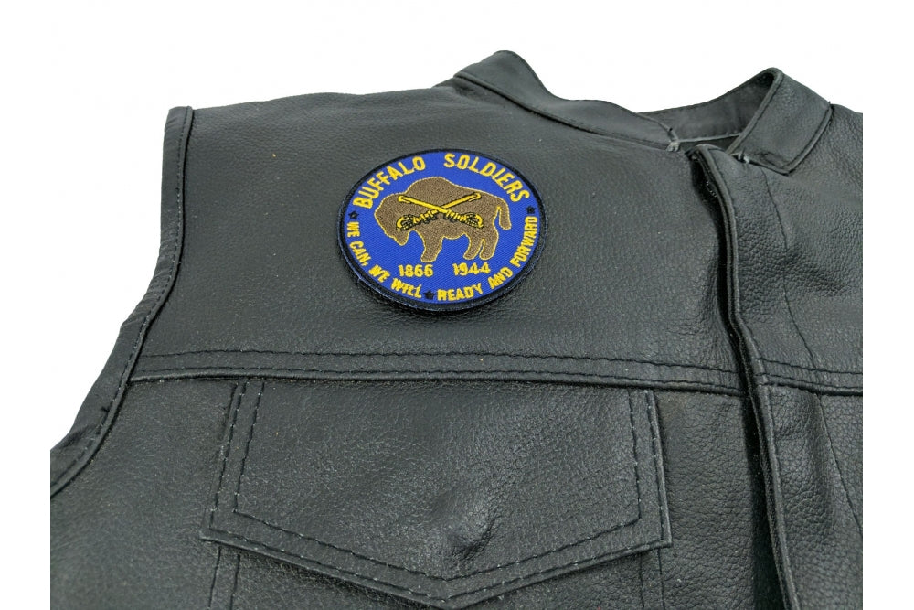 Buffalo Soldiers We Can We Will Embroidered Patch additional product view
