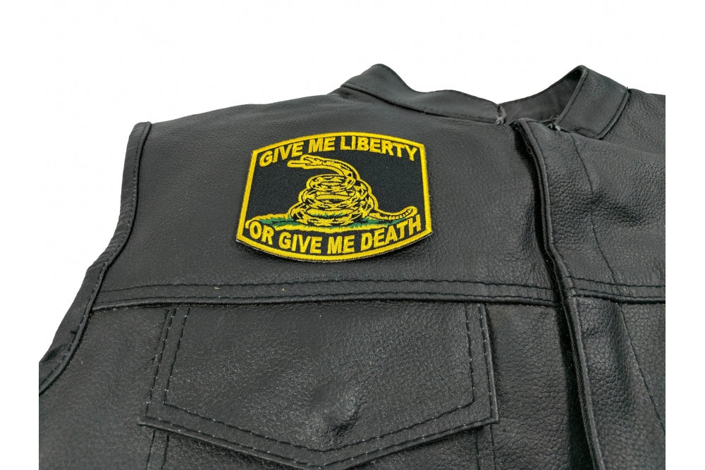 Give Me Liberty Embroidered Patch alternate product view