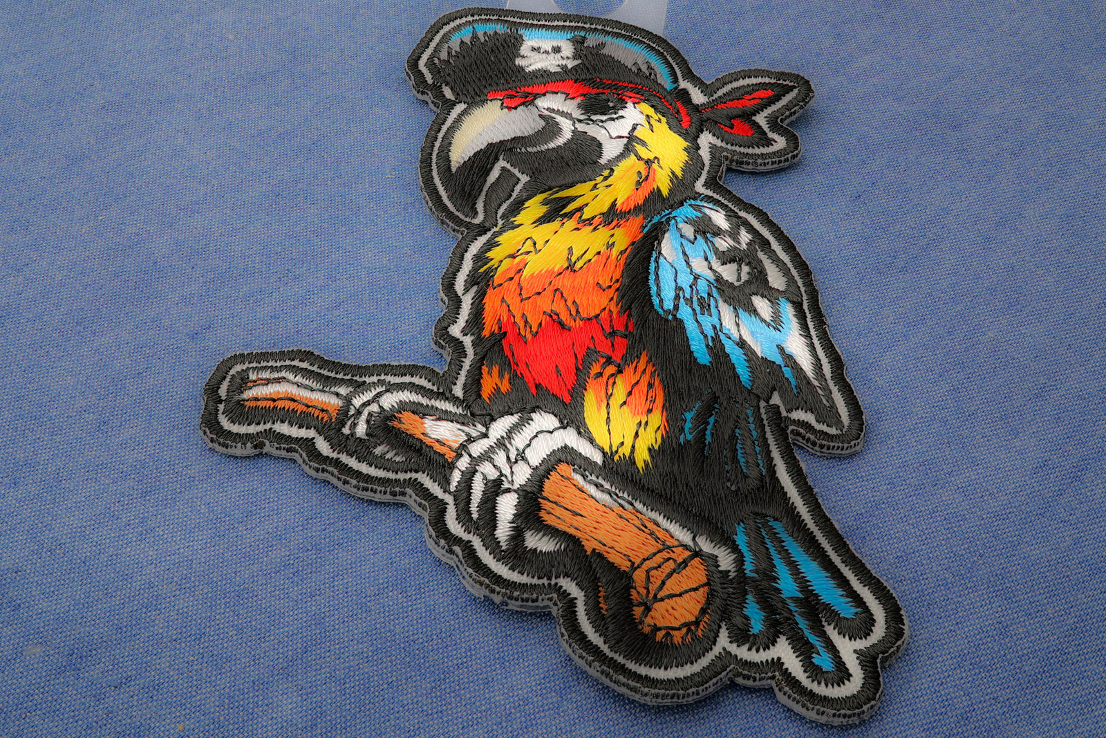 Pirate Parrot Embroidered Patch product image 2