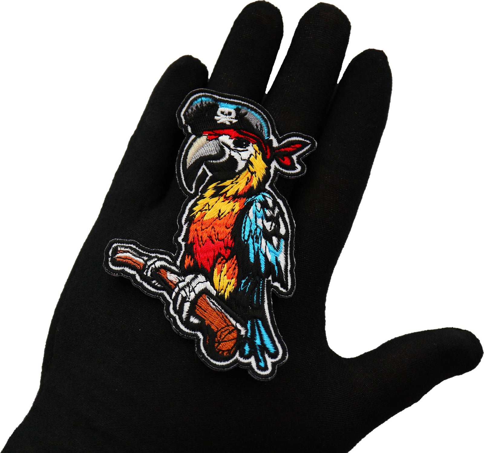 Pirate Parrot Embroidered Patch product image 3