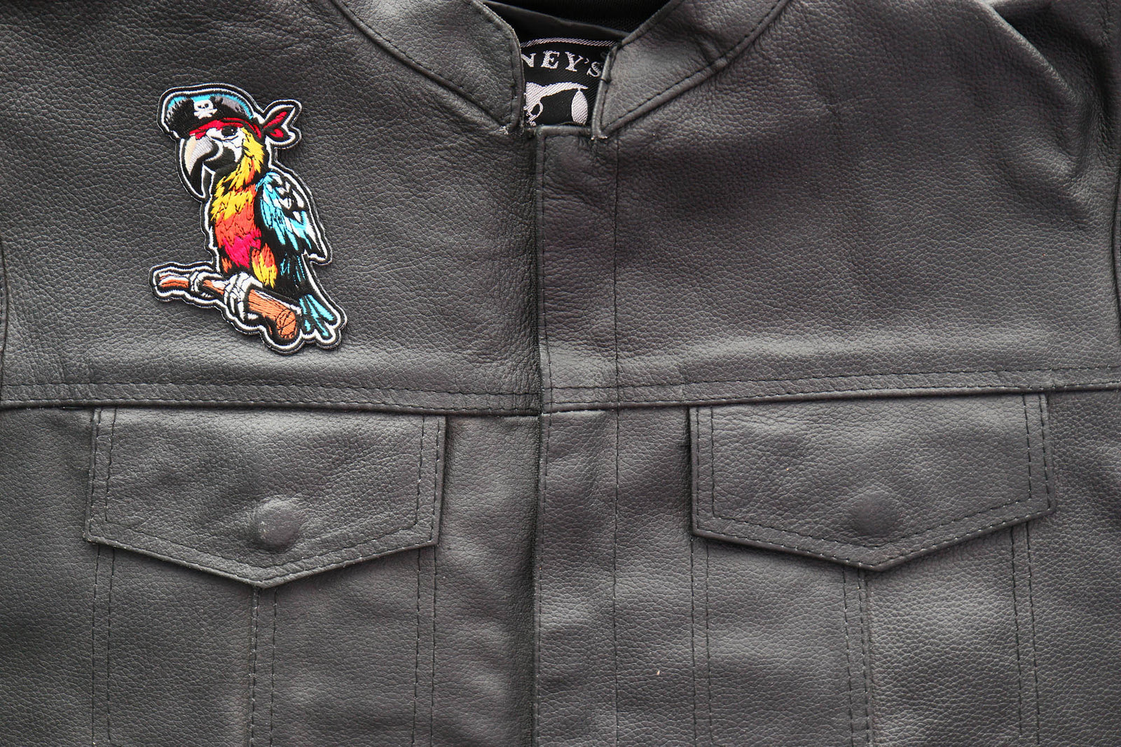 Pirate Parrot Embroidered Patch product image 5