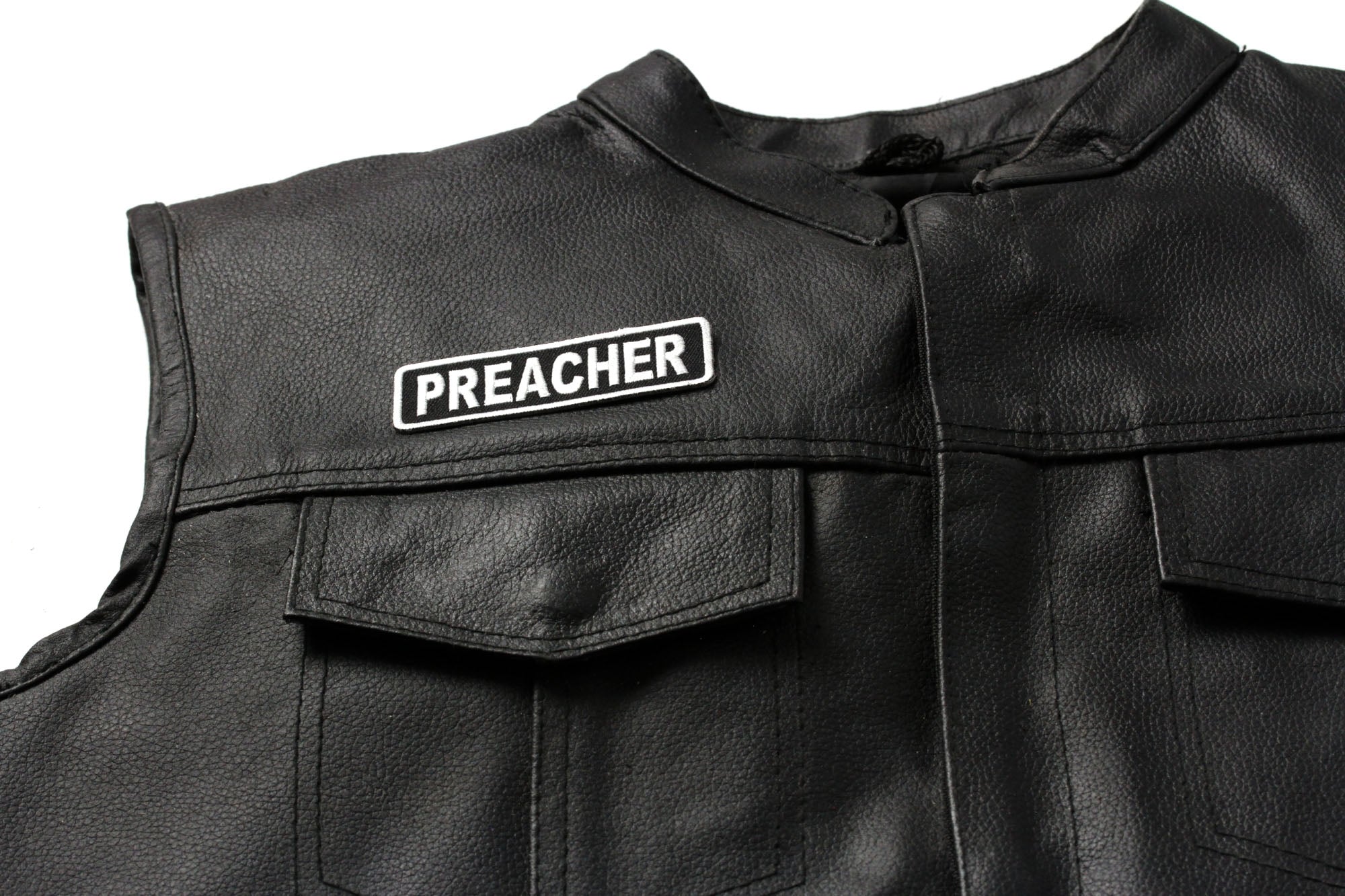 Preacher Patch - A Powerful Christian Symbol of Faith ( 3 x 2 inches )