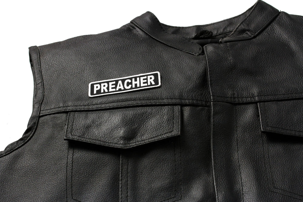Preacher Faith Embroidered Patch