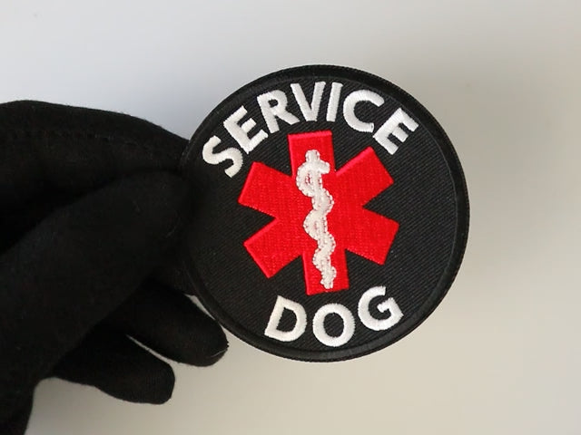 Service Dog Embroidered Patch product video