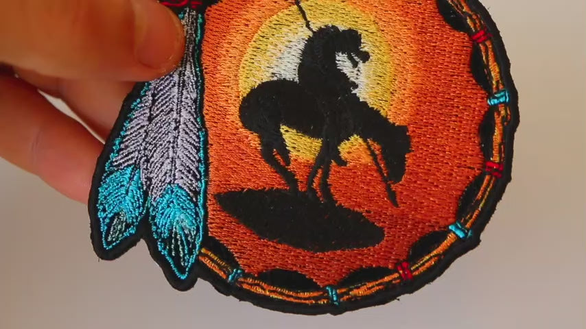 End of the Trail Embroidered Patch product video
