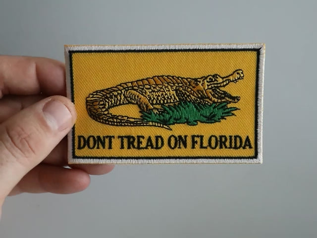 Don't Tread on Florida Embroidered Patch product video