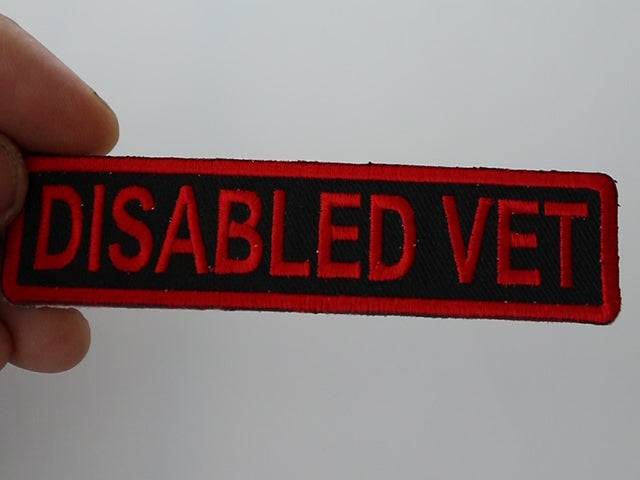 Disabled Vet Embroidered Patch product video