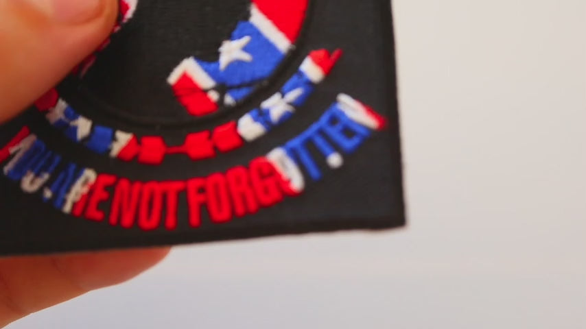Confederate POW MIA Embroidered Patch product video