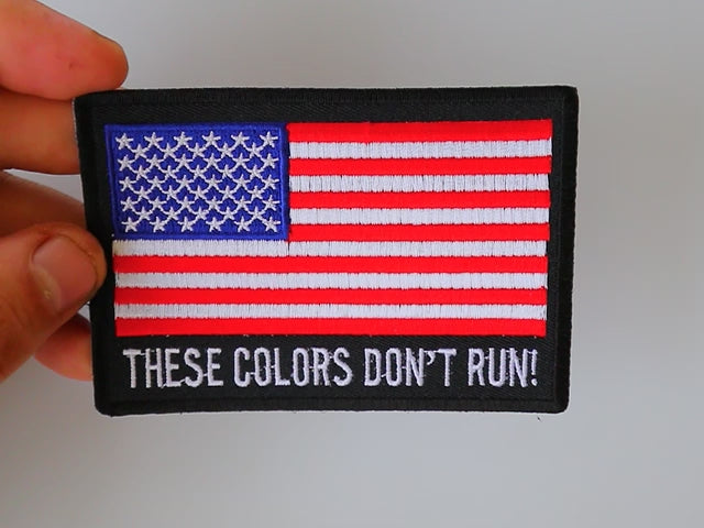 These Colors Don't Run Embroidered Patch product video