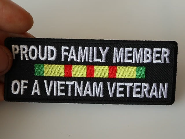 Proud Family Vietnam Vet Embroidered Patch product video