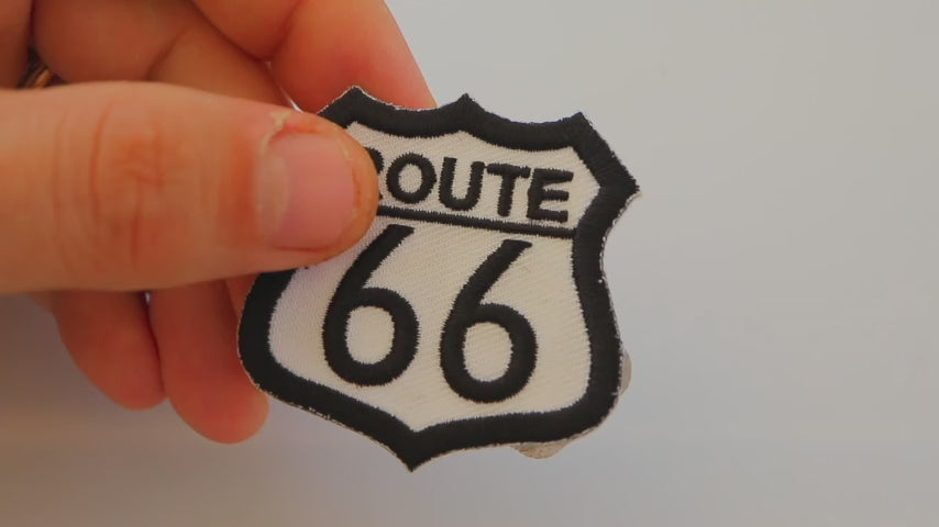 Route 66 Vintage Embroidered Patch product video