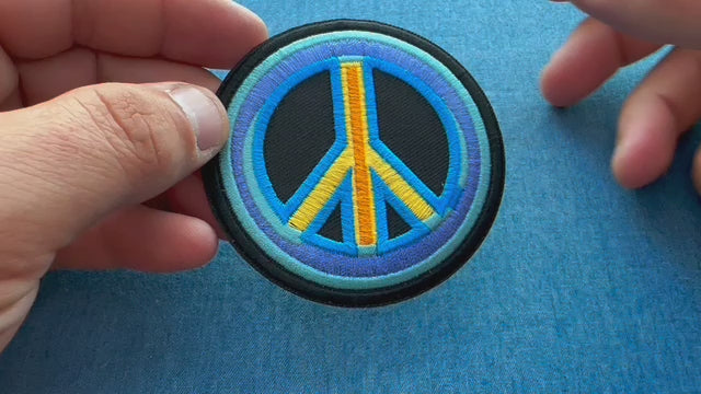 Peace Arrow Embroidered Patch product video