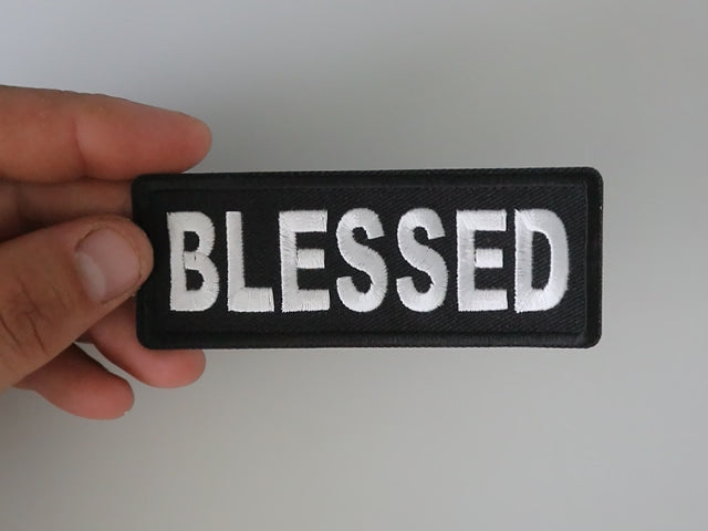 Blessed Faith Embroidered Patch product video