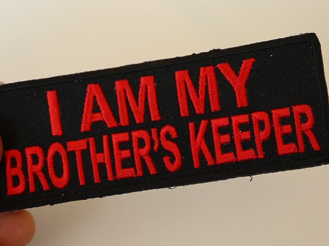 I Am My Brother's Keeper Embroidered Patch product video