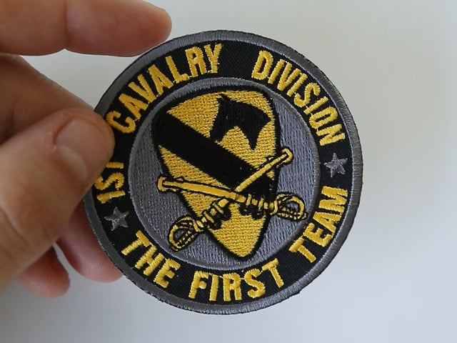 1st Cavalry Division Embroidered Patch product video